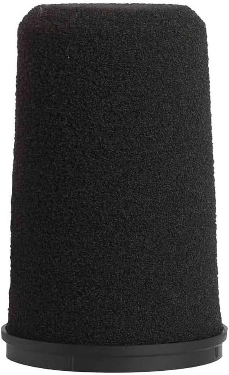 RK345 Black Foam Replacement Windscreen for SM7A and SM7B Microphones - Reduces