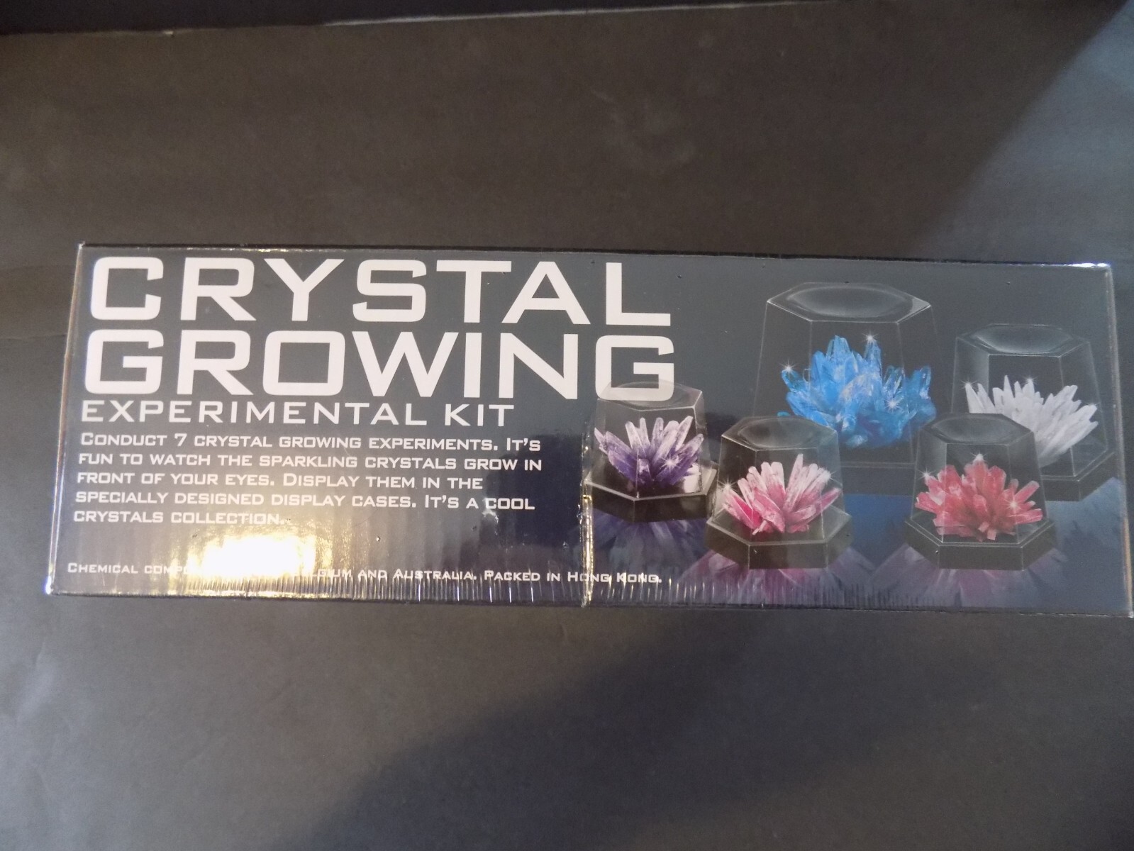 NEW Crystal Growing Science Experimental Kit 7 Crystal Science Experimental Kit