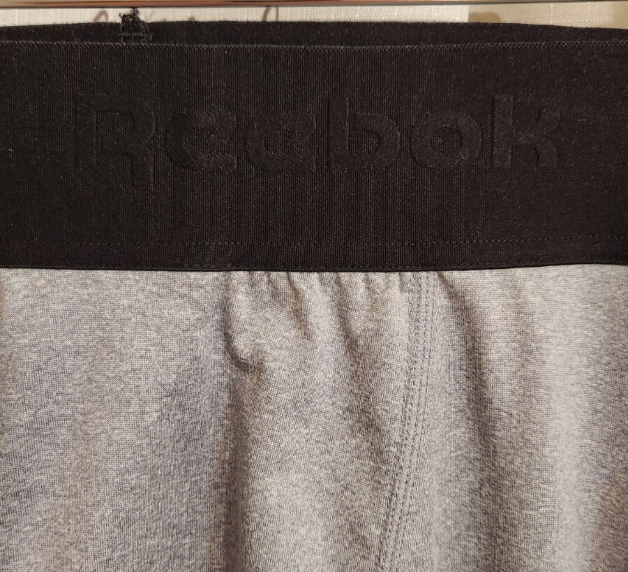 🆕️REEBOK Compression Pants Mens Size SMALL Heather Grey True Base Layer