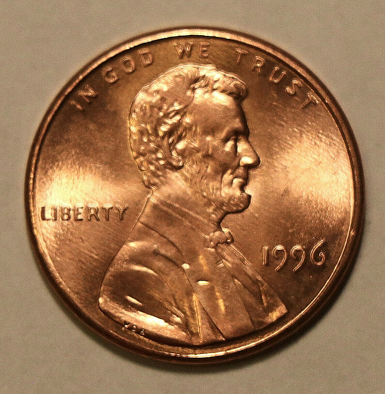 1996 Lincoln Memorial Cents  BU