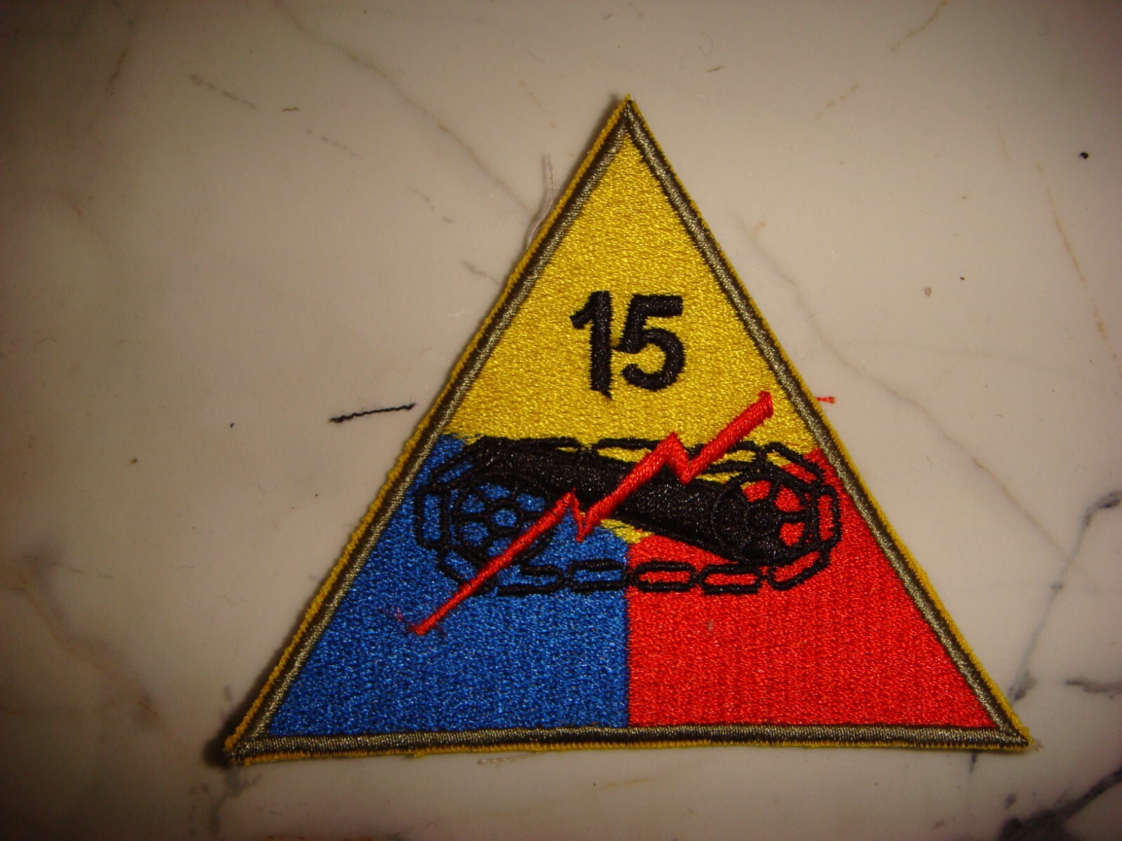 US ARMY 15th ARMORED DIVISION PATCH