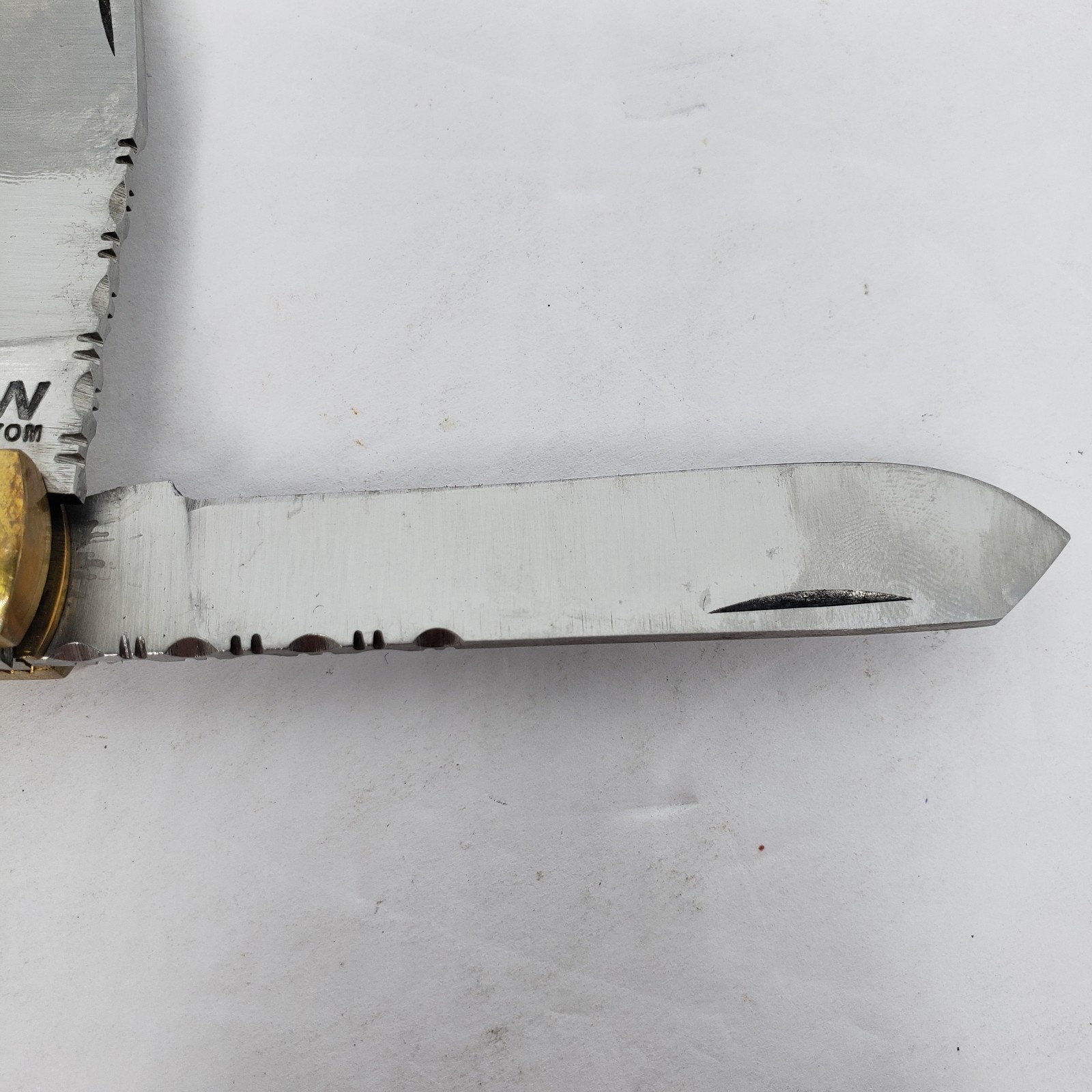 BW Custom Celtic Clover Trapper Folding Knife Pakistan SO-BWC23