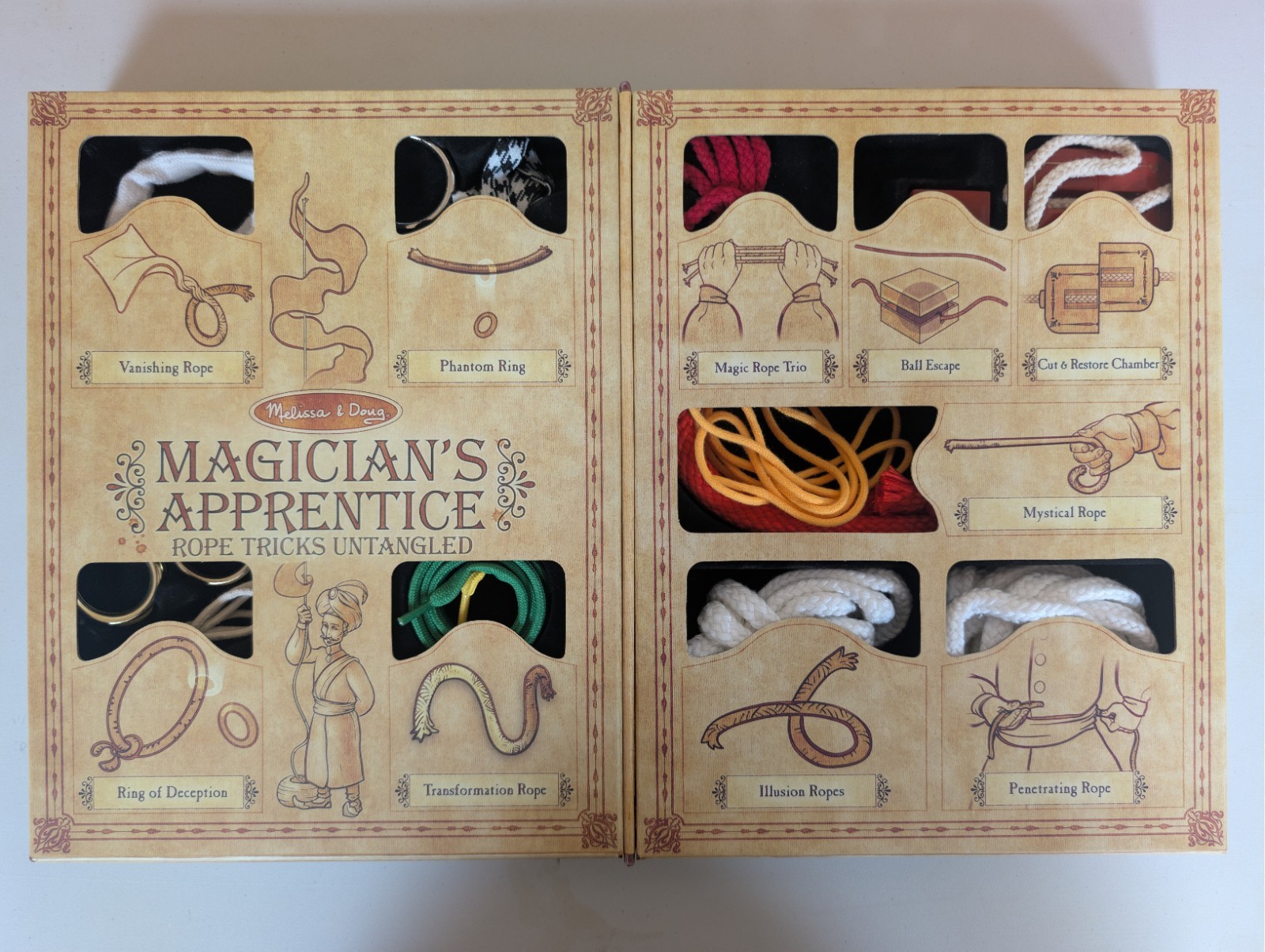 Melissa & Doug Magician's Apprentice Volume 3 Rope Tricks Untangled