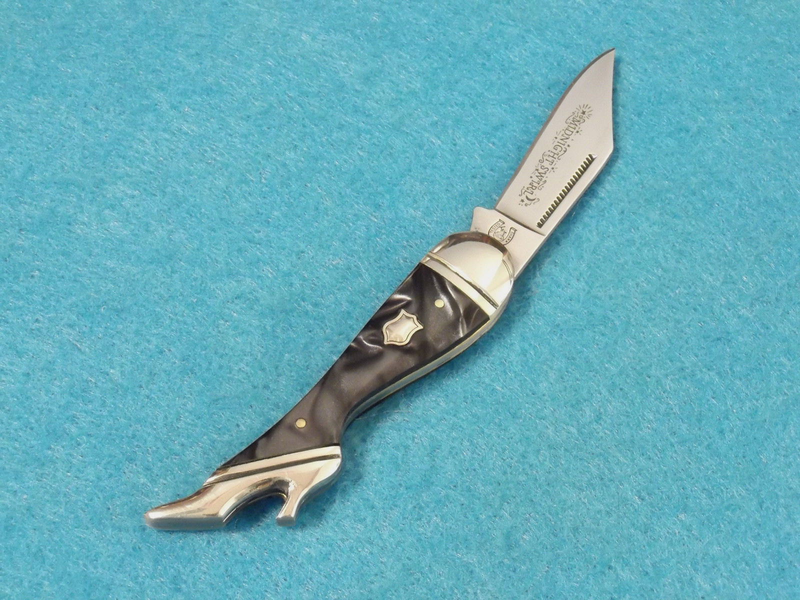 ROUGH RYDER RR960 Small Leg Knife MIDNIGHT SWIRL folder 3 1/8" closed NEW!