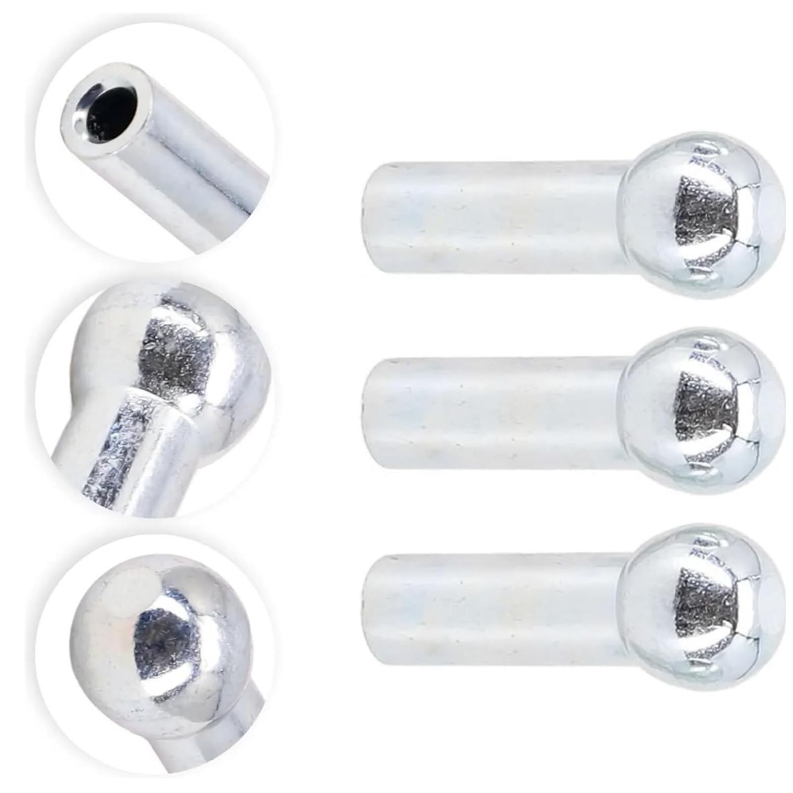 6 Pack Gym Cable Ball Stopper Pulley Machine Sliver