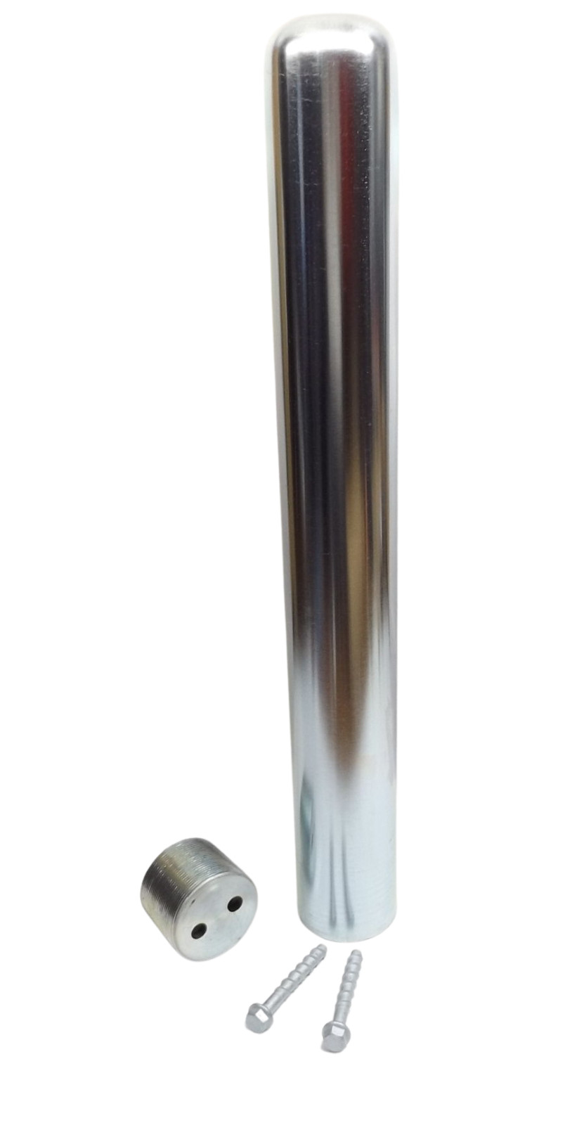 Post Guard GALV4-32TB Galvanized Steel 4″ D x 32″ H Concealed Base Bollard