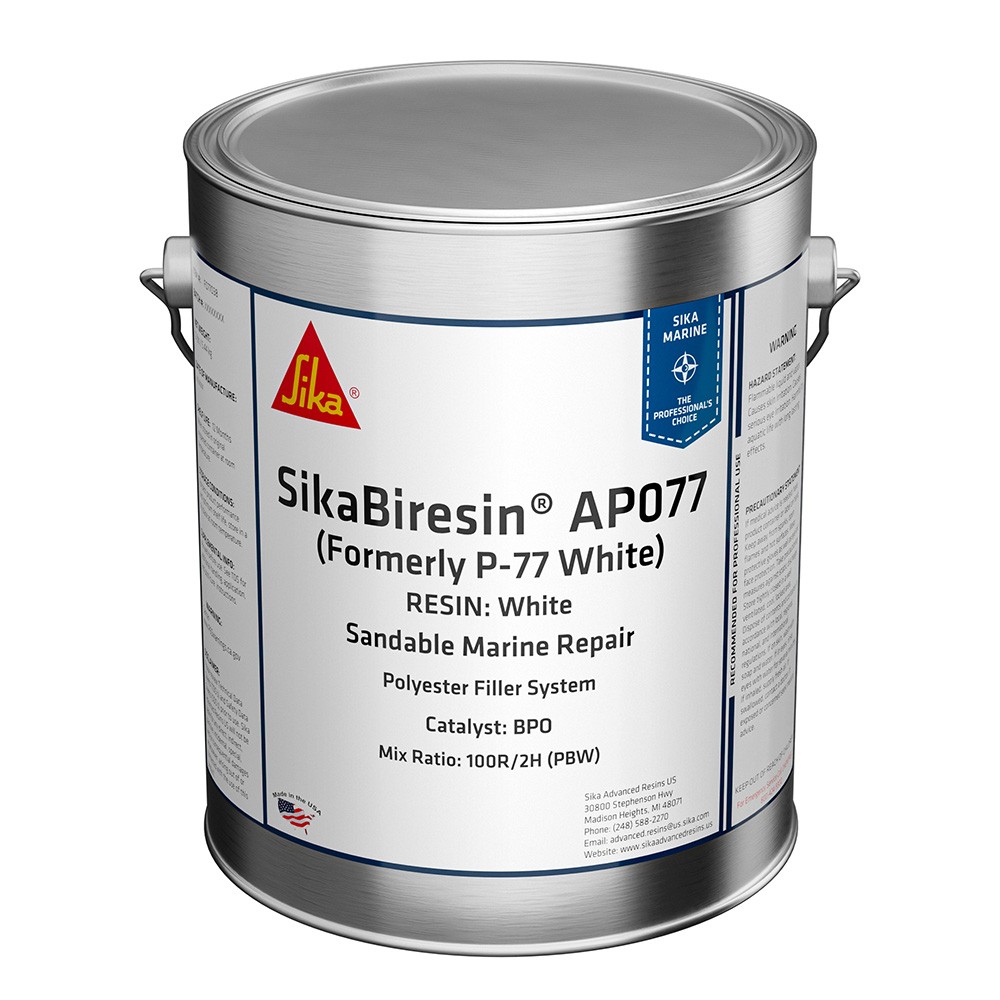 Sika SikaBiresin® AP077 Polyester Fairing Compound Above/Below Waterline - Qu...