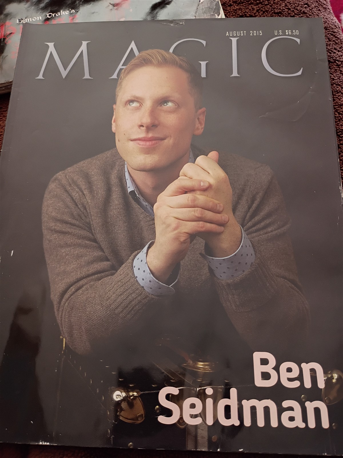 Ben Seidman Magic Magazine Issue August 2015 #12