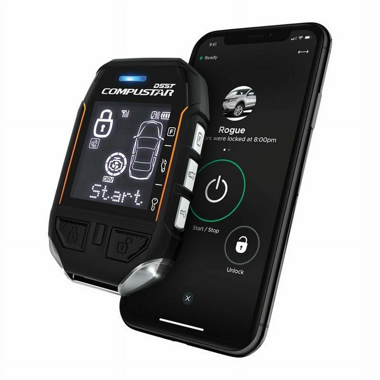 Compustar CSX9900-AS T12 2-Way LoRa Remote Start & Security Kit w/ Drone LTE