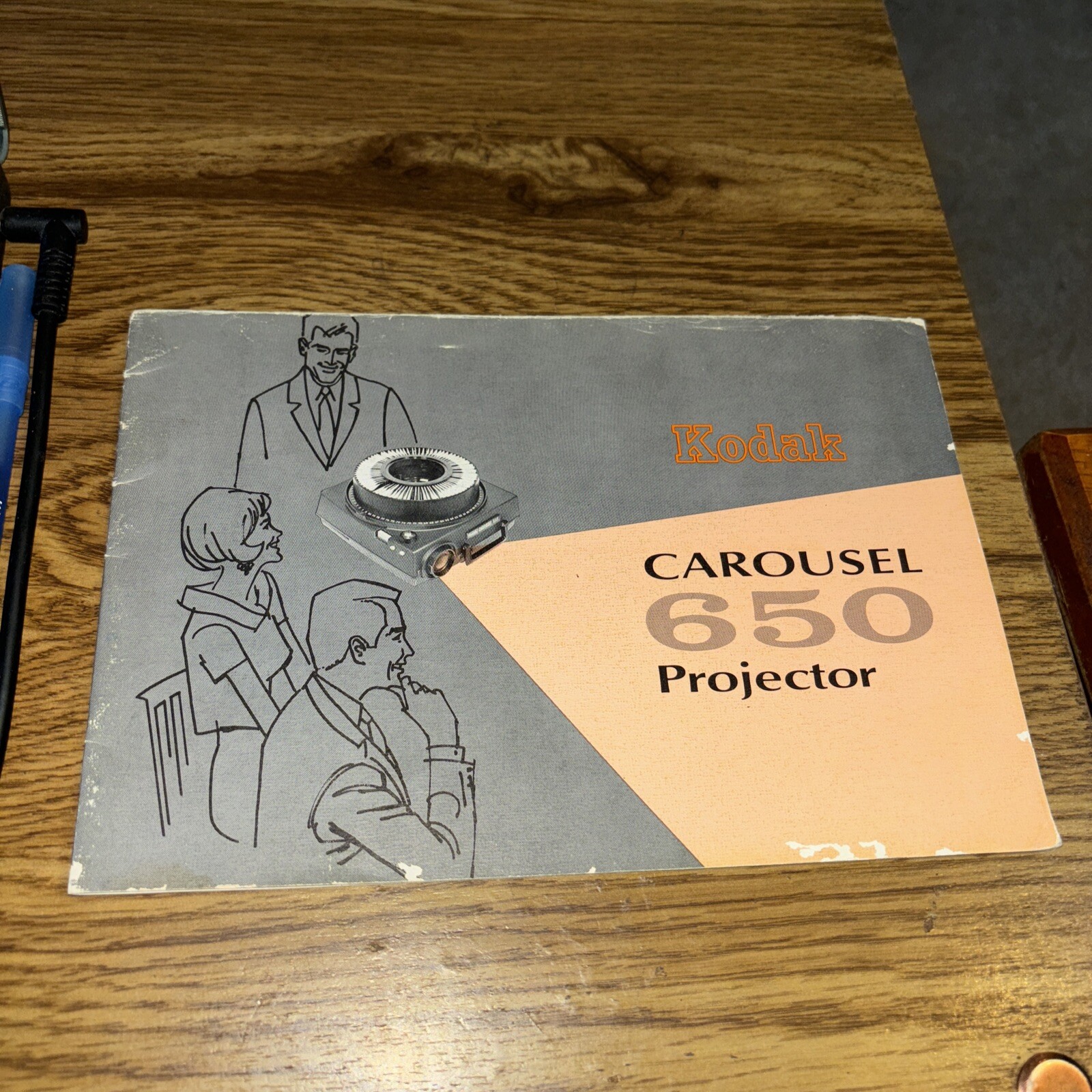 Kodak Carousel 650 Projector Manual Booklet 1969, 19 pgs
