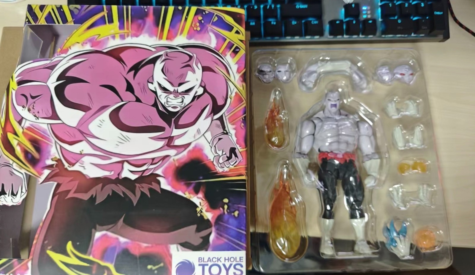 Black Hole Toys Custom 1/12 shf Jiren Haiiro no Jiren Jiren The Grey Figure