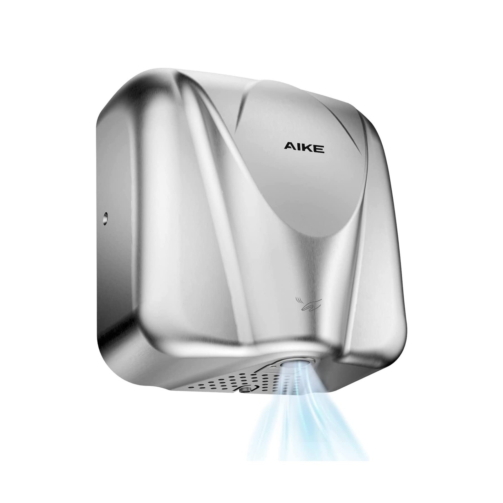 AIKE Elephant Power Commercial Hand Dryer High Speed Auto Warm Wind, Brushed ...