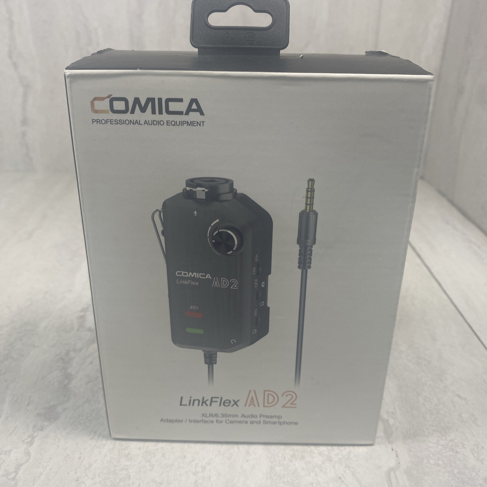 Comica Linkflex-AD2 - Single-Channel Audio Mixer For Camera And Smartphone