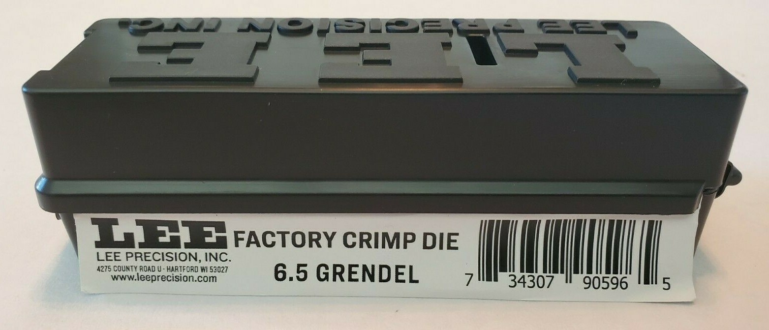 LEE 90596 6.5 GRENDEL FACTORY CRIMP DIE