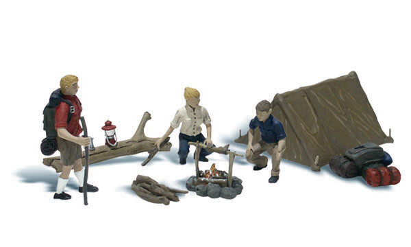 Woodland Scenics HO Campers ~ A1917