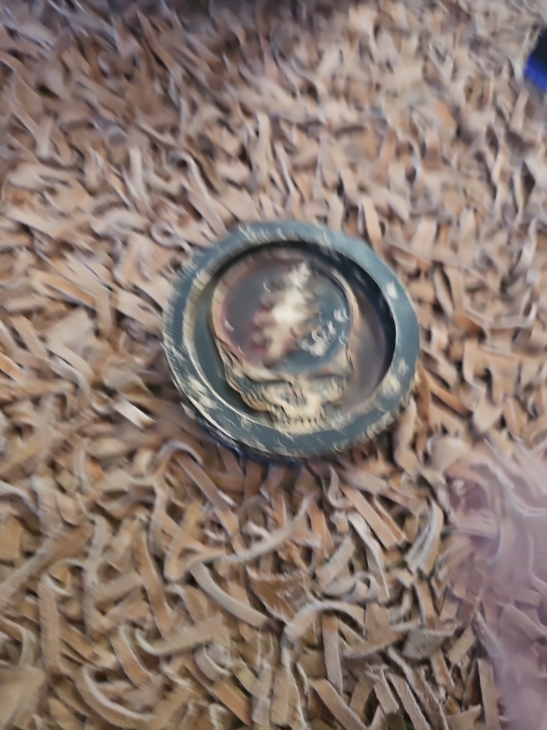 Vtg Rare 2005 Grateful Dead Skull Incense/ashtray C&D Visionary