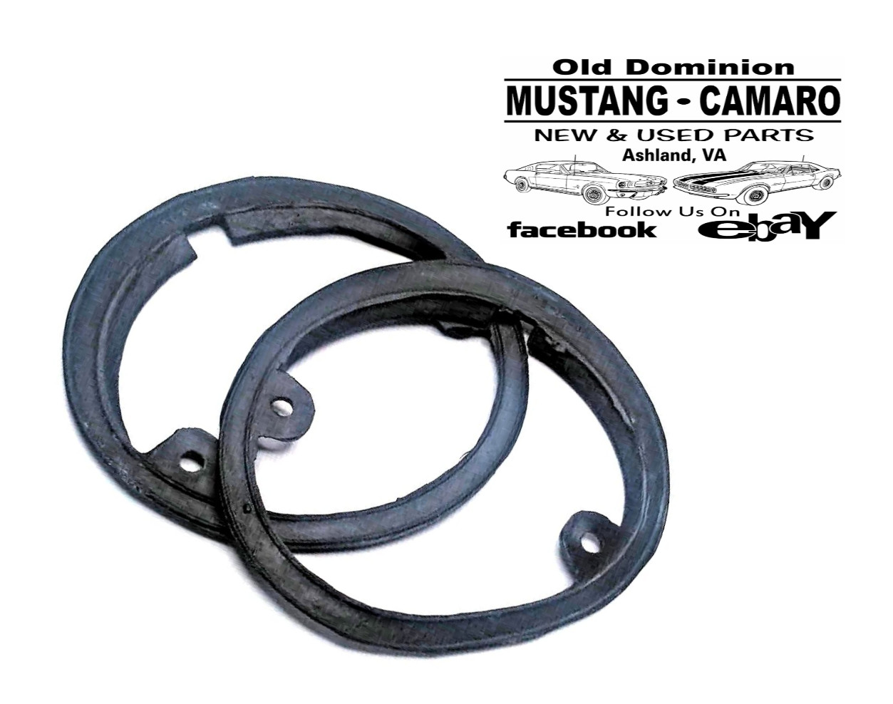 1965-1966 Mustang Back Up Light Body Gasket Seals