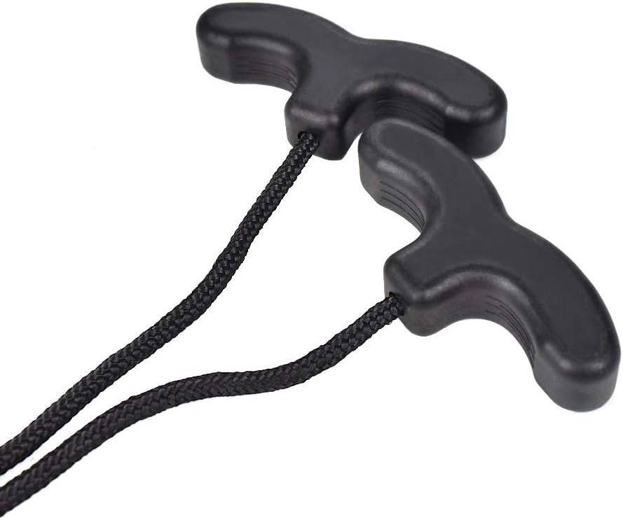 Ambidextrous Crossbow String Puller with Double Handles for Effortless Cocking