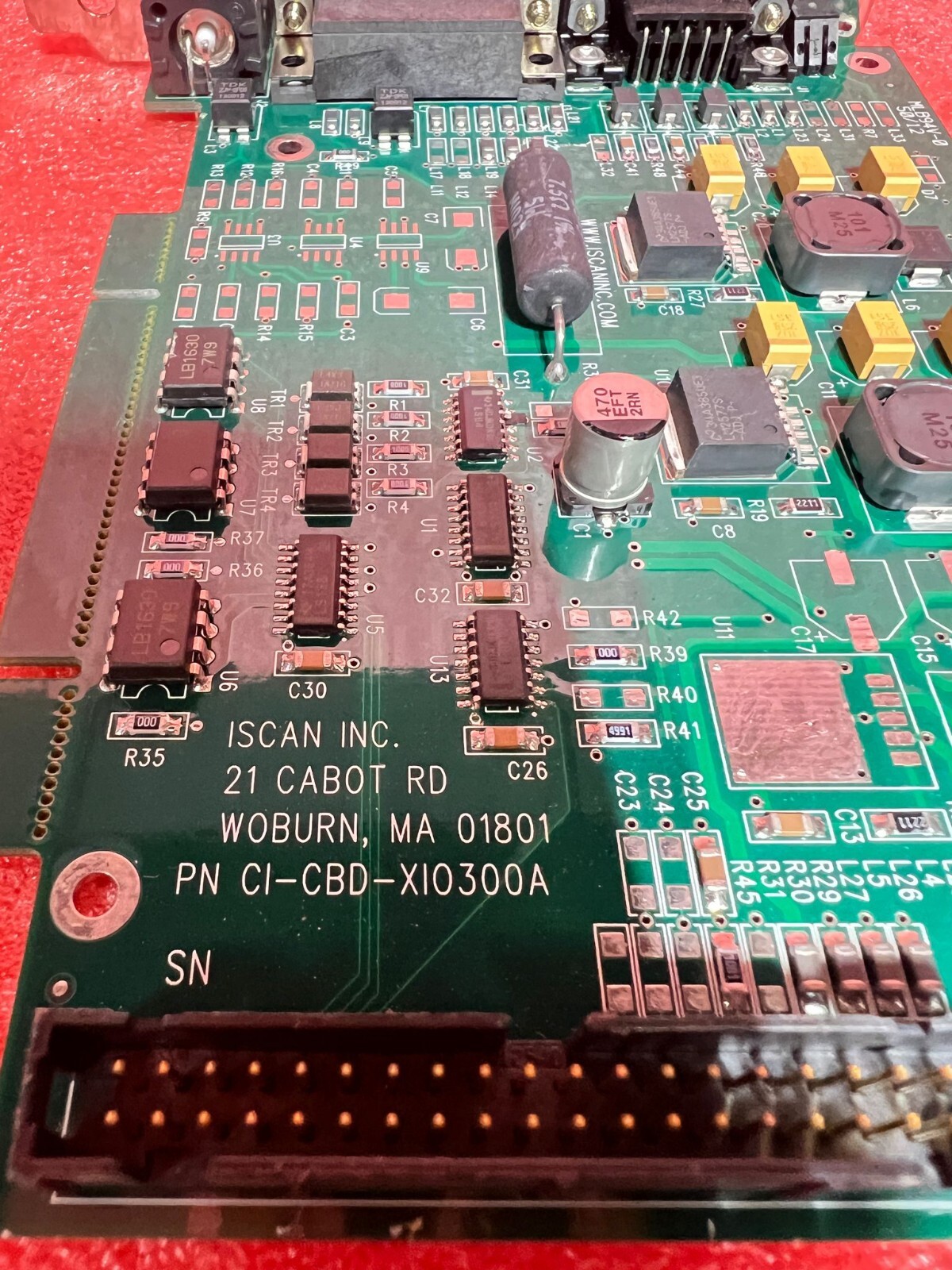 ISCAN Scanner Interface Card CI-CBD-X10300A