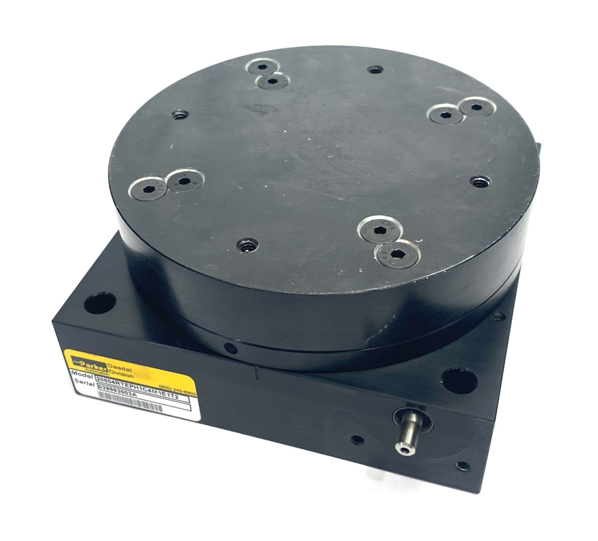 Parker 20604RTEPH1C4M1E1T2 Precision Worm Gear Rotary Table
