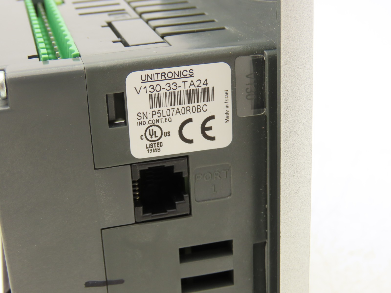Unitronics V130-33-TA24 Vision 130 Micro PLC Programmable Logic Controller HMI