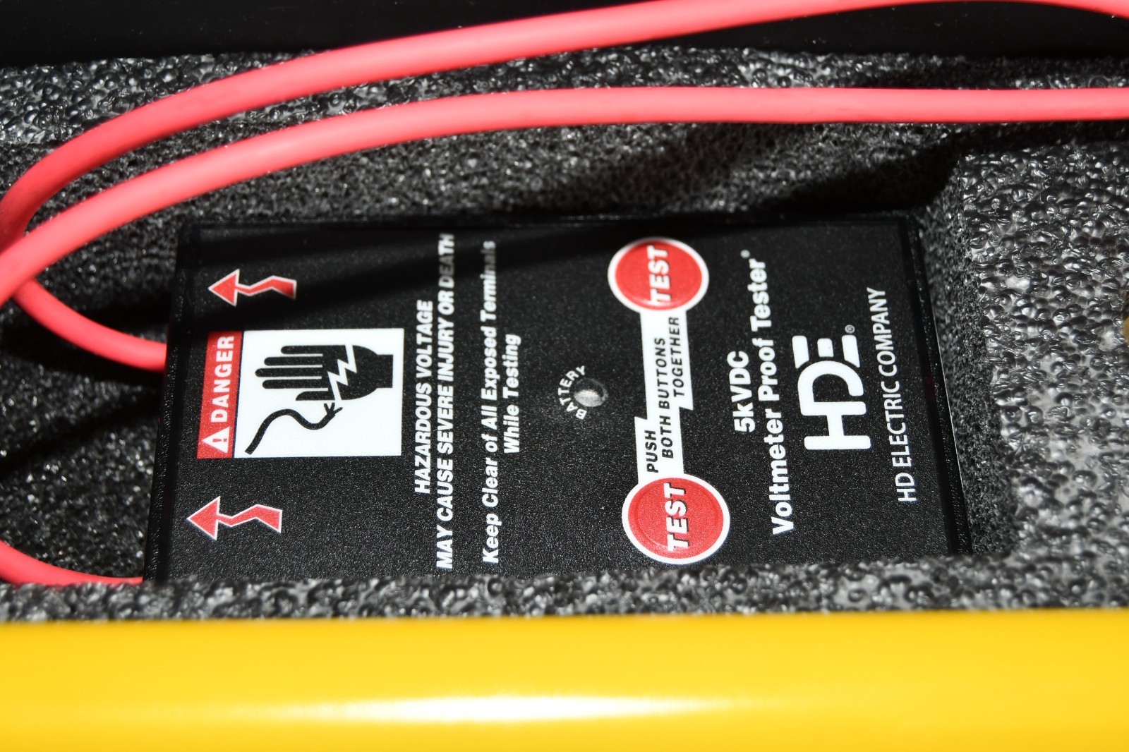 ^ HD Electric Mark IV High Voltage Voltmeter/Phaser #X8123