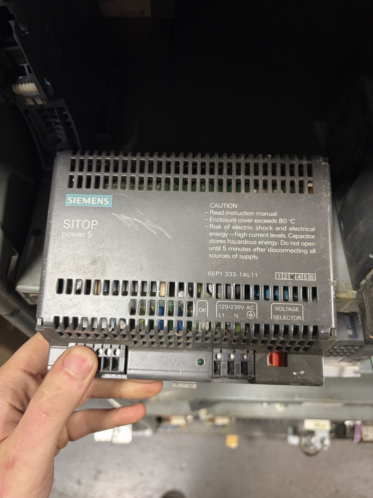 Siemens 6EP1333-1AL11 SITOP Power 5 Power Supply USED