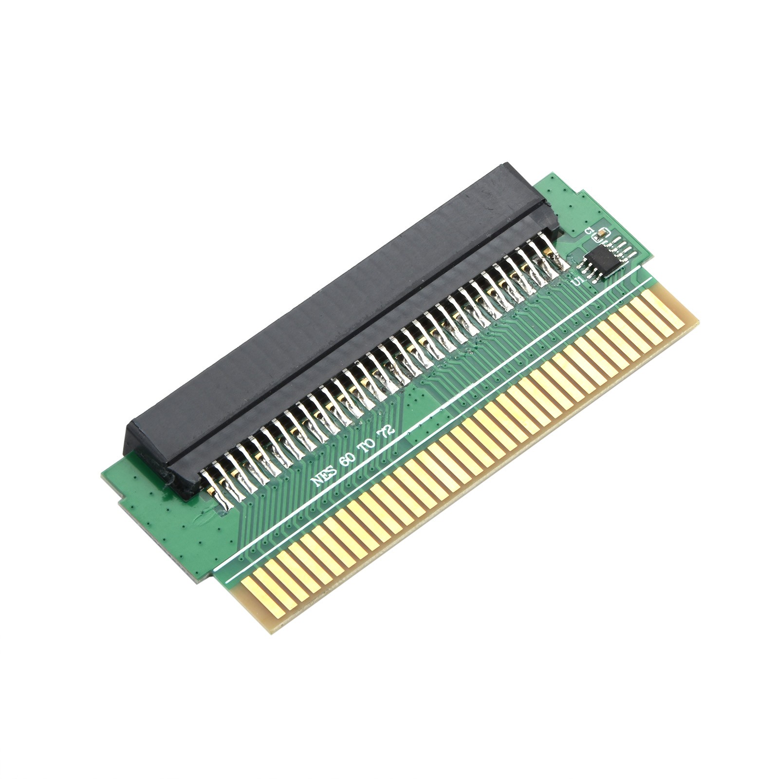 Famicom To Nes Adapter Converter Connector For Nintendo Nes 60 Pin To 72 Pin A
