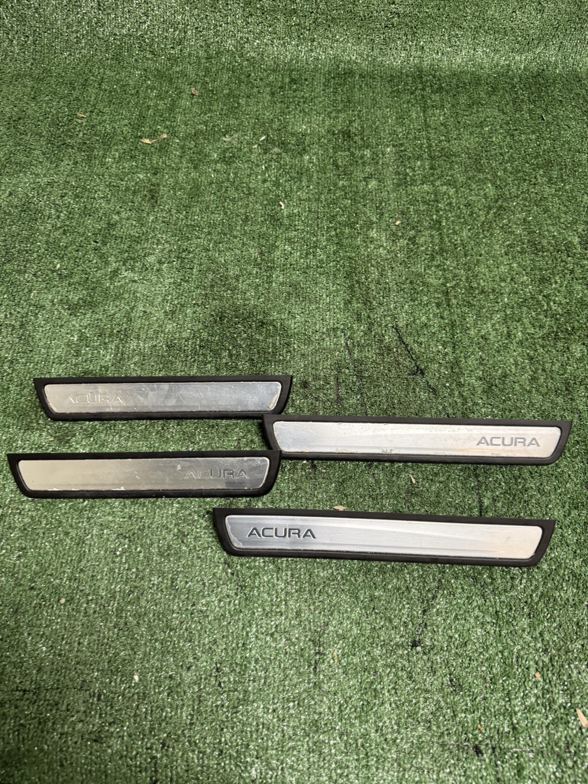 2016 Acura MDX Front and Rear Right/Left door Sill scuff plate Trim Panel OEM