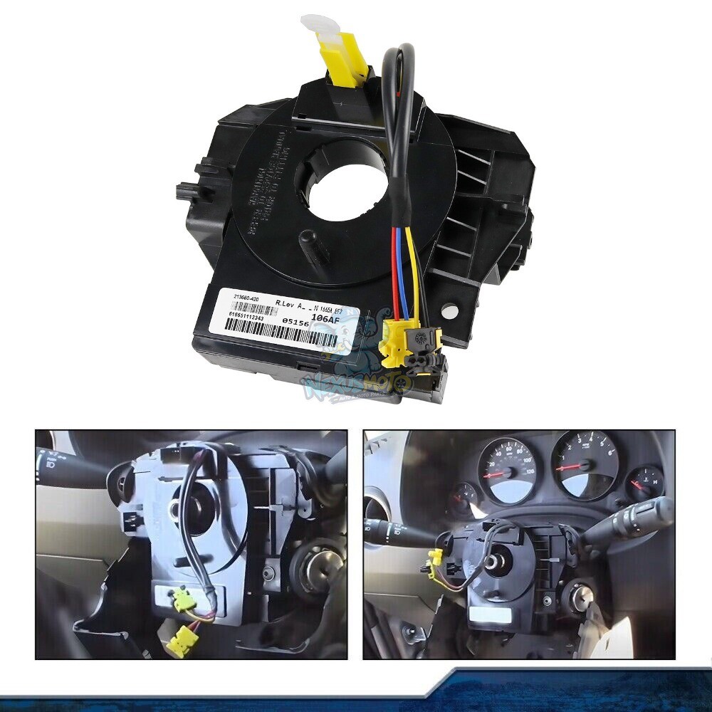 Clock Spring For Jeep Wrangler JK 2007-2018 With Angle Sensor Steering Wheel