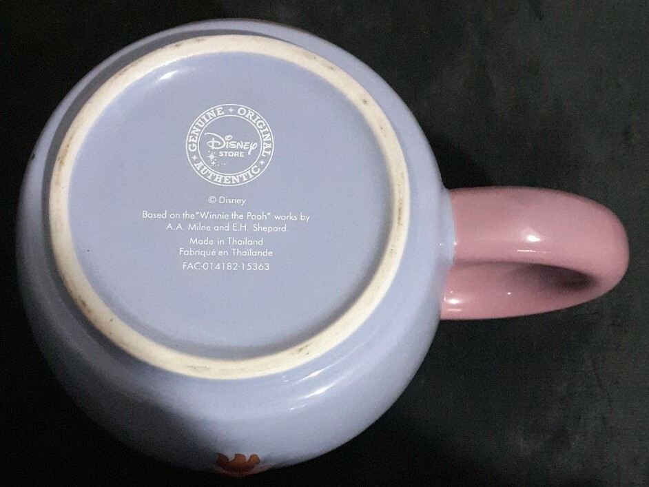 Disney Store Eey Ore Face & Tail Mug