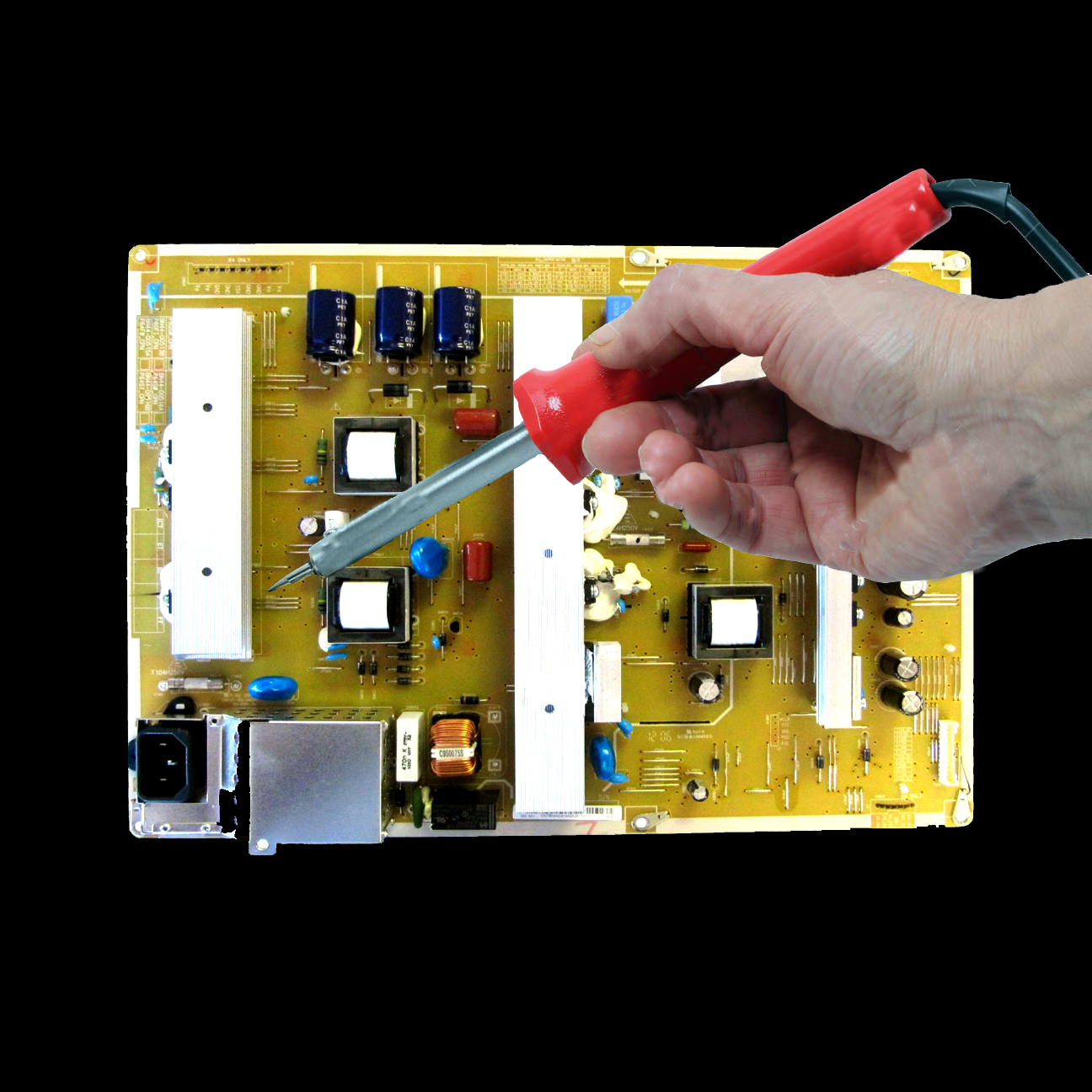 REPAIR SERVICE  PN60E530A3FXZ POWER # BN44-00513A,TURN ON NO PIC OR DEAD POWER