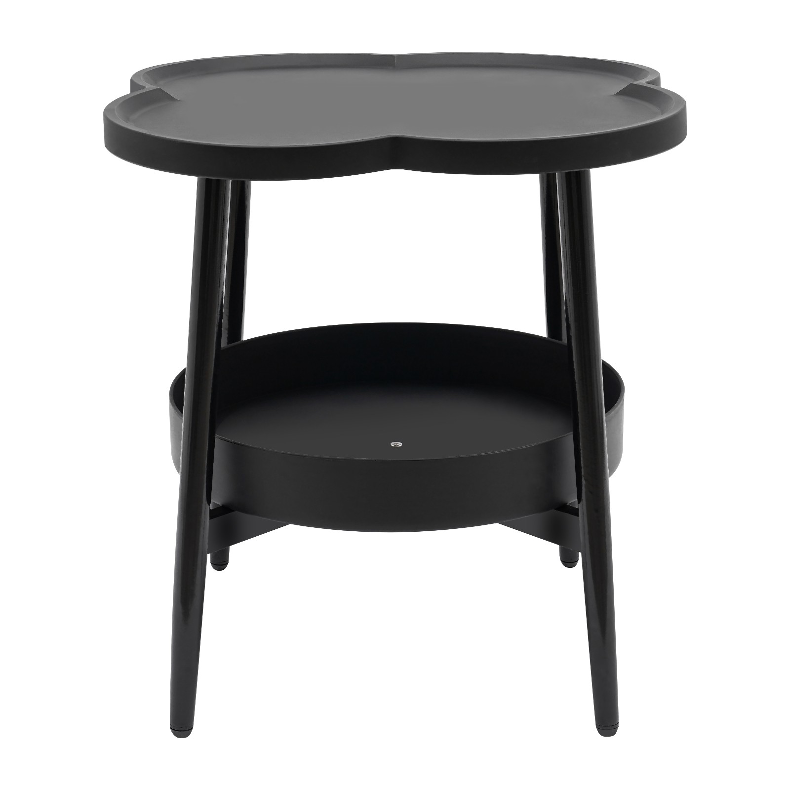 End Table 110LBS Heavy Duty Anti Slip Coffee&Tea Table, Sofa Side Snack Table