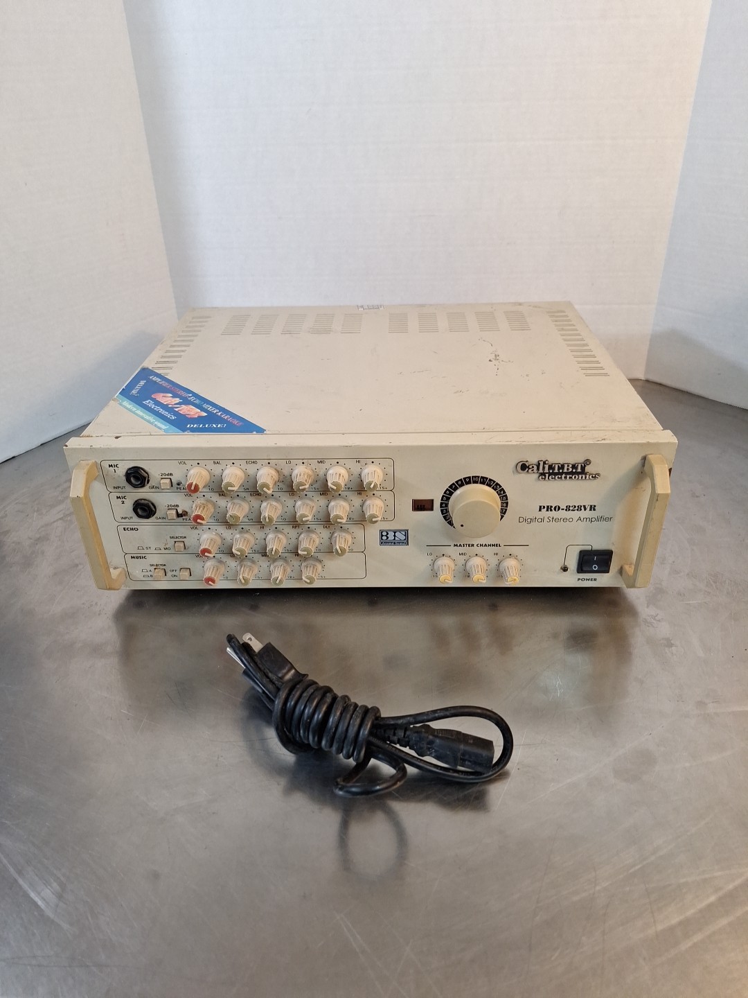 Cali - TBT PRO-828VR DIGITAL STEREO AMPLIFIER-TESTED WORKS GREAT!