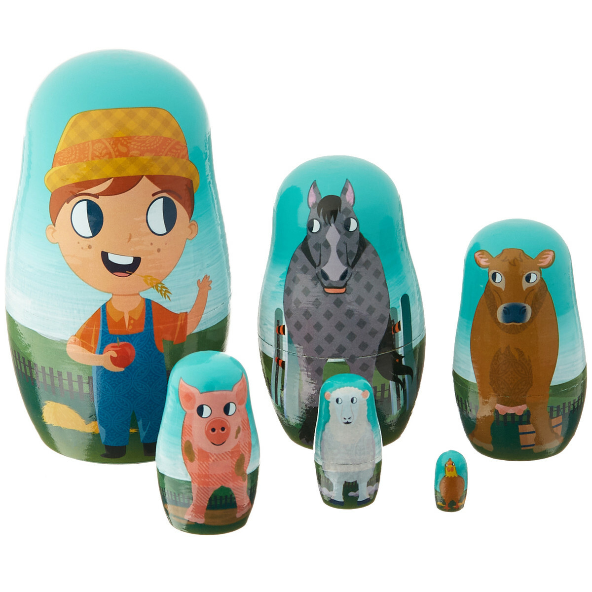 Barnyard Nesting Doll Tcdg-092