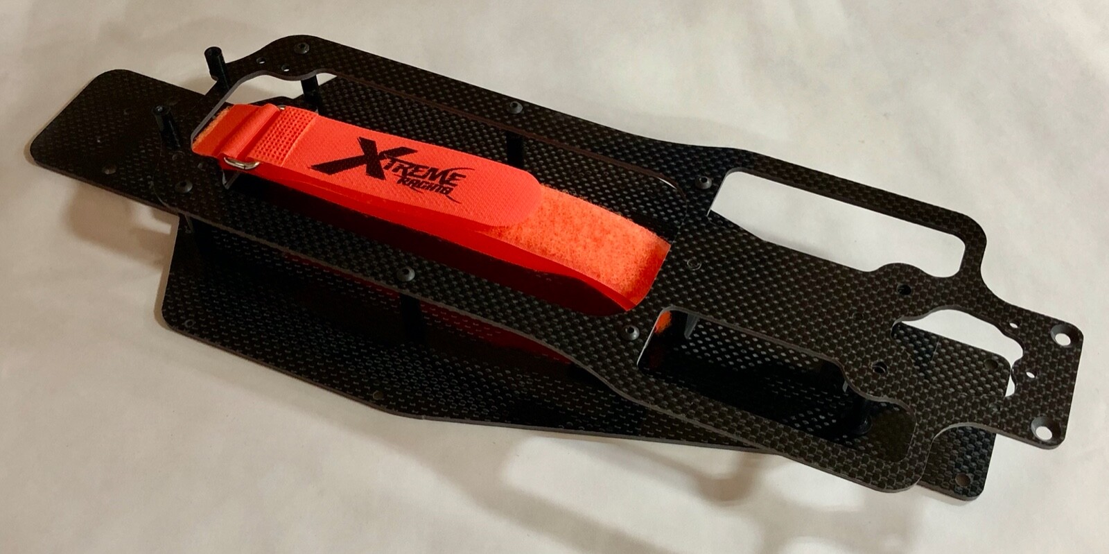 XTREME RACING TRAXXAS 2WD RUSTLER CARBON FIBER CHASSIS KIT 10628 RTR BASHER LIPO