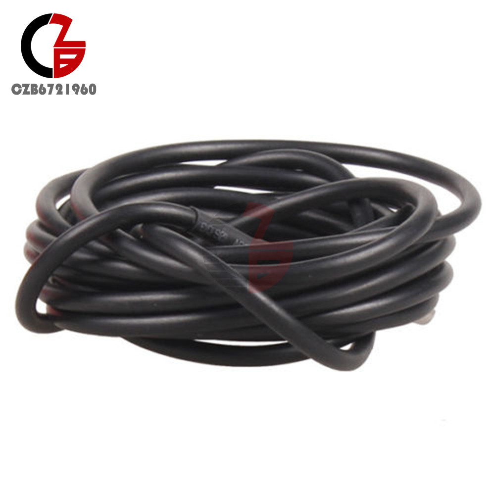 Waterproof DS18B20 Digital Temperature Humidity Sensor Probe Thermistor Cable 3M
