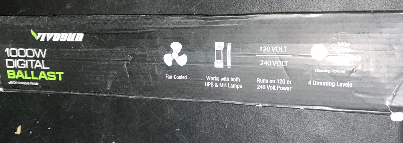 Vivosun 1000W DIGITAL DIMMABLE ELECTRONIC BALLAST FOR HYDROPONICS