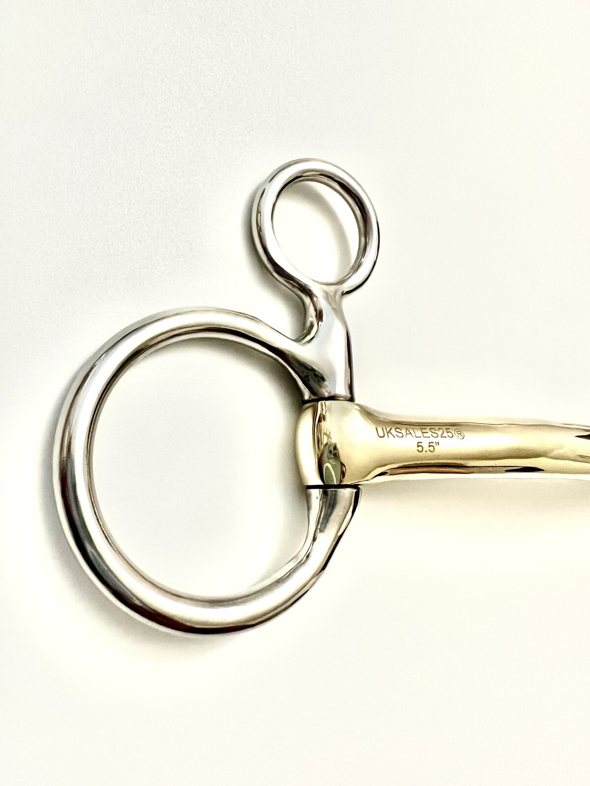 Hanging Cheek Mullen Mouth Snaffle Bit GS & SS (UKSALES25®) *SAME DAY DISPATCH*