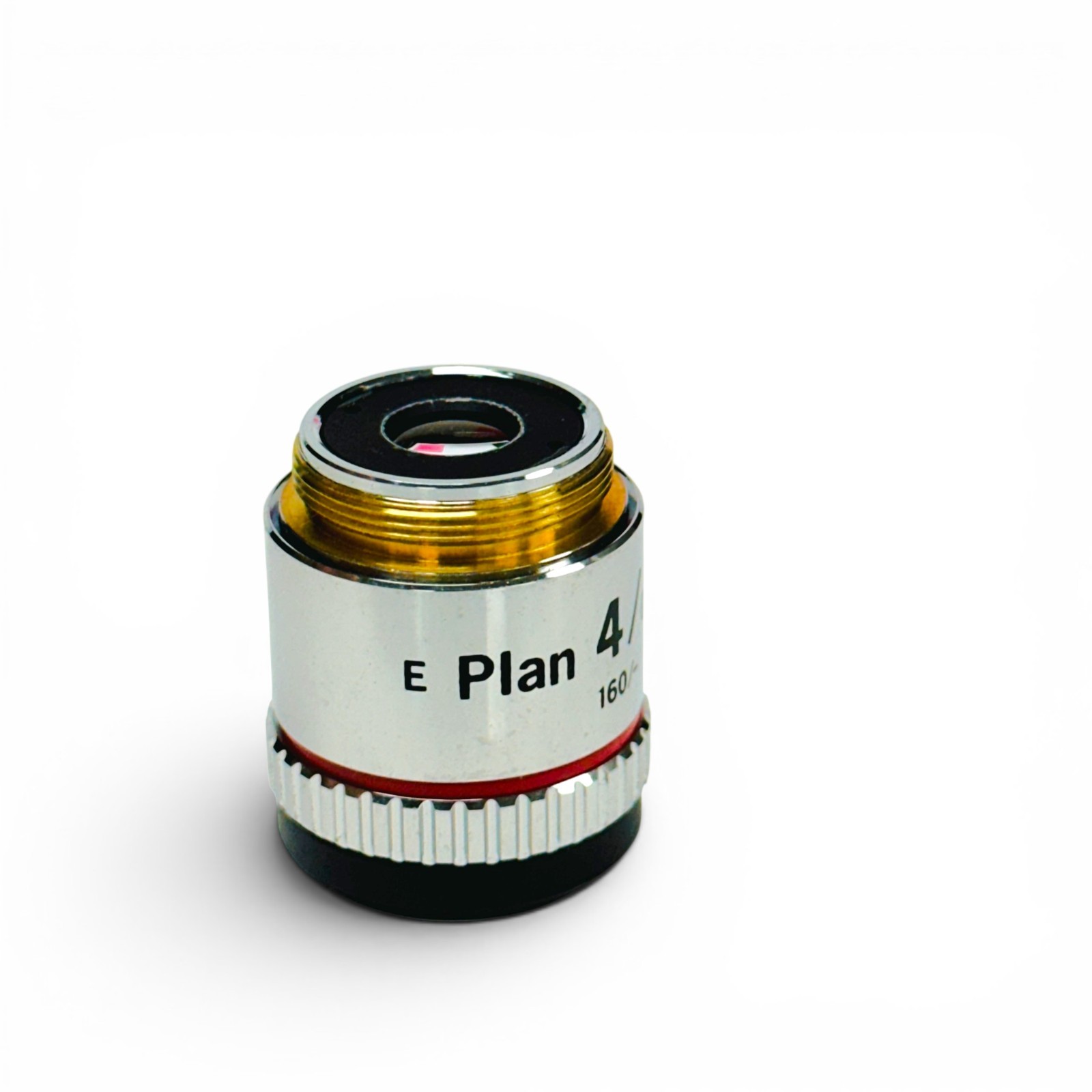 Nikon E Plan 4x/0.1 Microscope Objective Lens 160/- Made in Japan