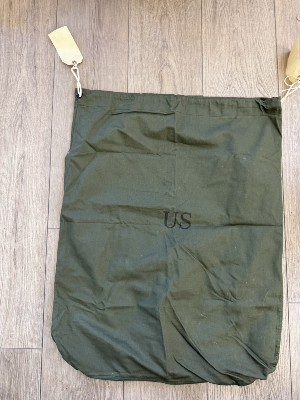 Olive Drab Canvas Bag Militaria Theme US Military Surplus