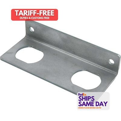 Allstar ALL60064, One Natural Steel Charging Post Bracket Performance Parts