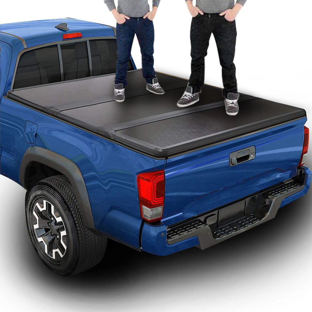 OSIAS 4.6FT Hard Tri-Fold for 2022-2026 Ford Maverick Tonneau Cover Truck Bed