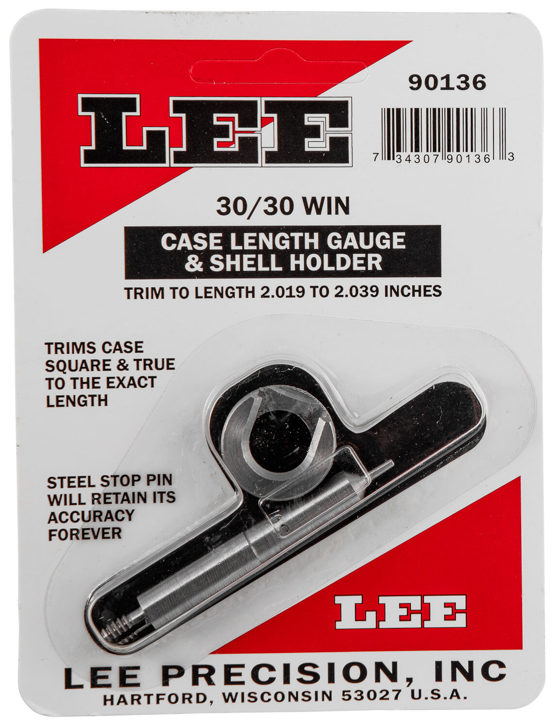 Lee Case Length Gauge/Shell Holder for 30-30 Winchester 90136