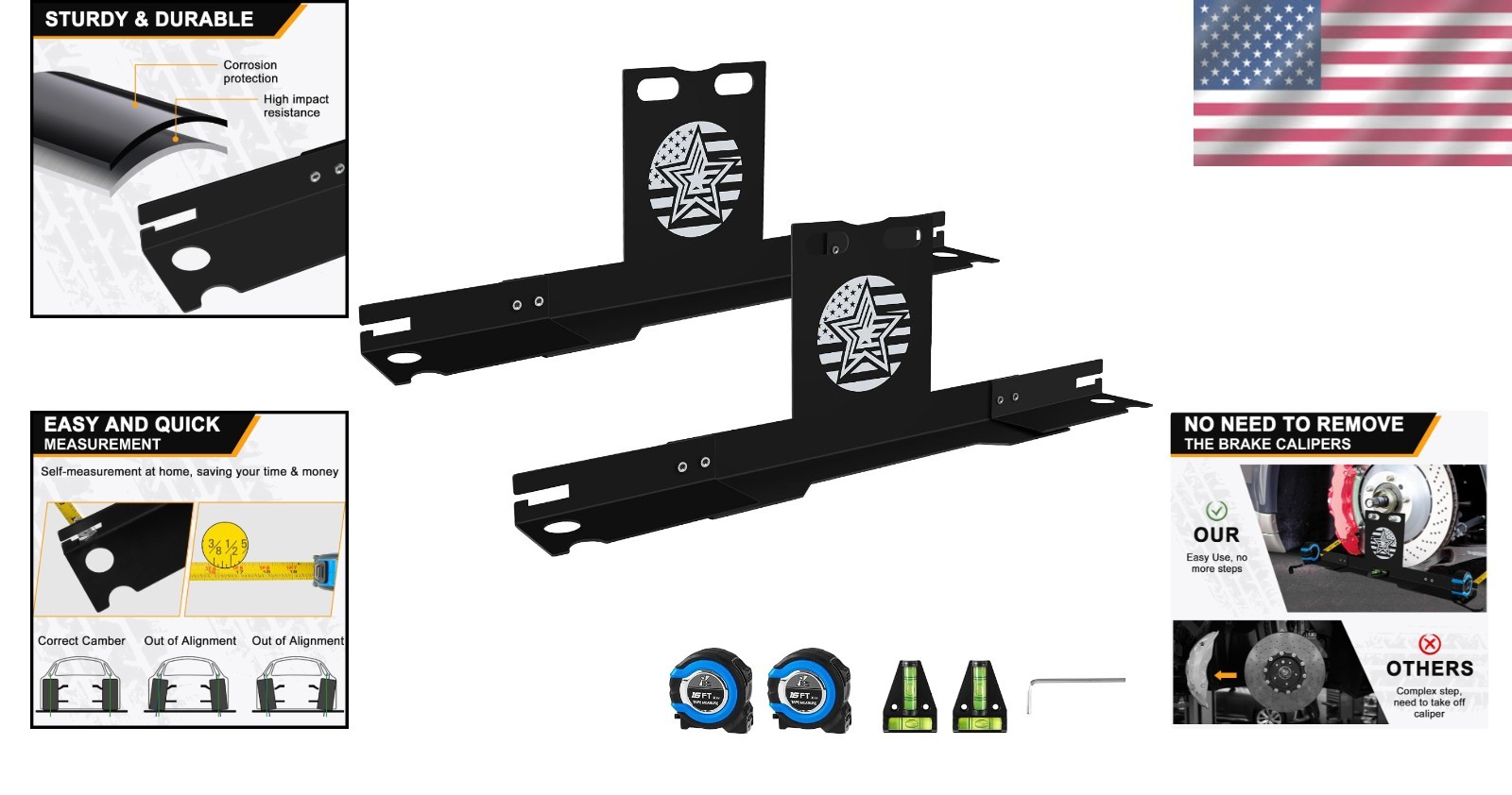 Stainless Steel Wheel Alignment Tool