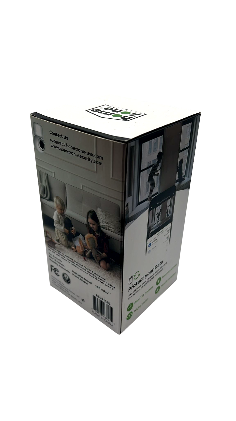 NEW Home Zone Indoor Pan / Tilt Security Camera - Smart Wireless 2.4GHz 3MP