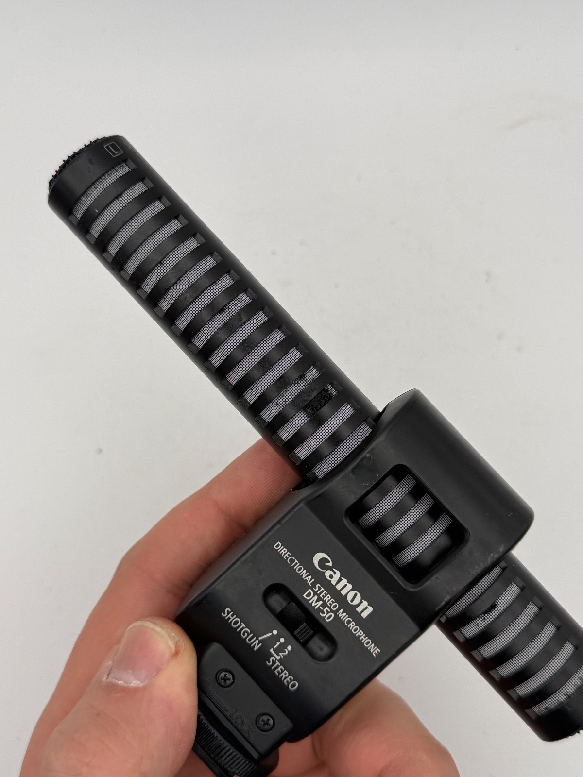 Canon DM-50 Directional Stereo Shotgun Microphone
