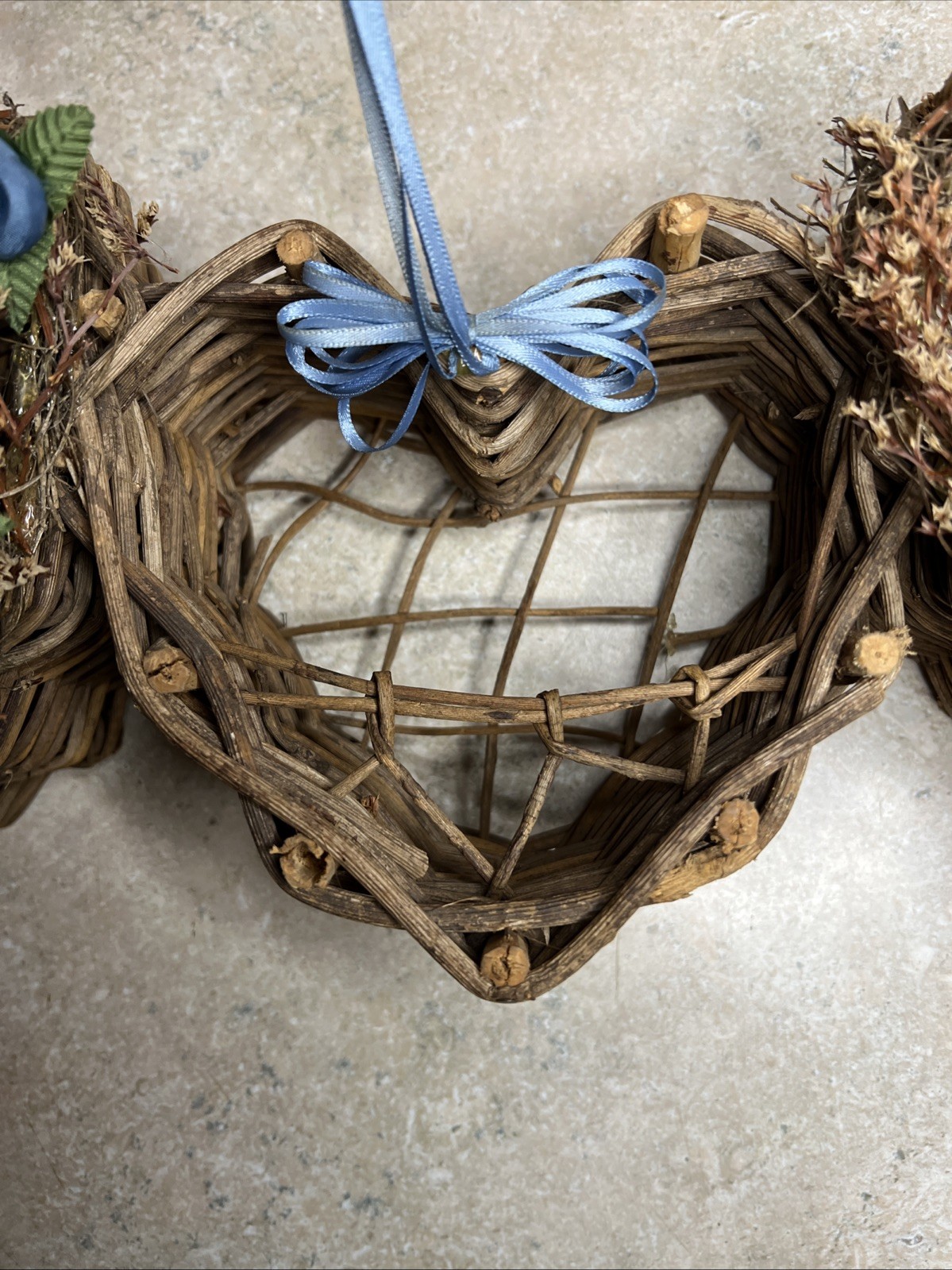Cottage Core Handwoven Grapevine Hearts