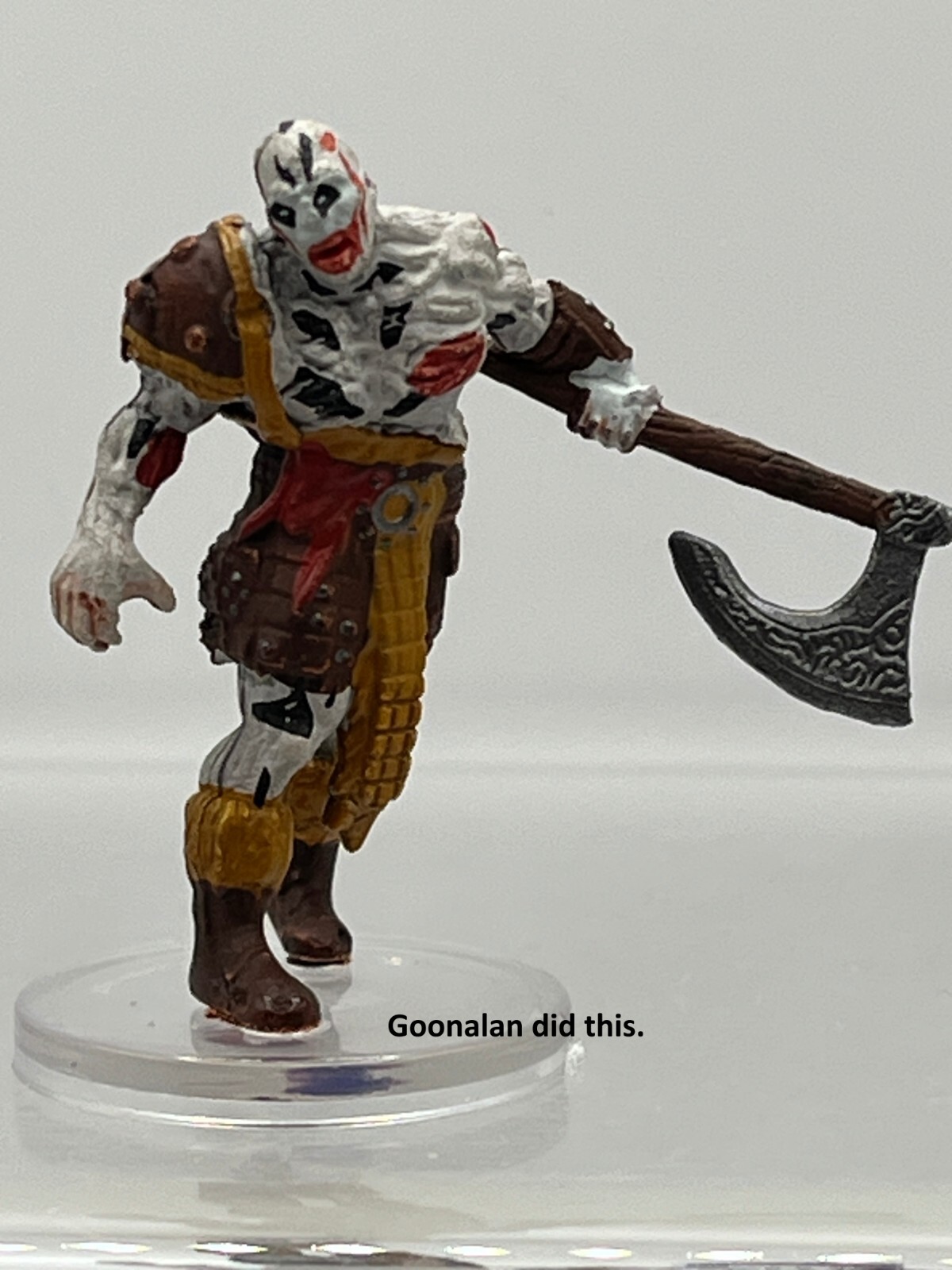 D&D Pathfinder Mini Boneyard 01 Goliath Zombie