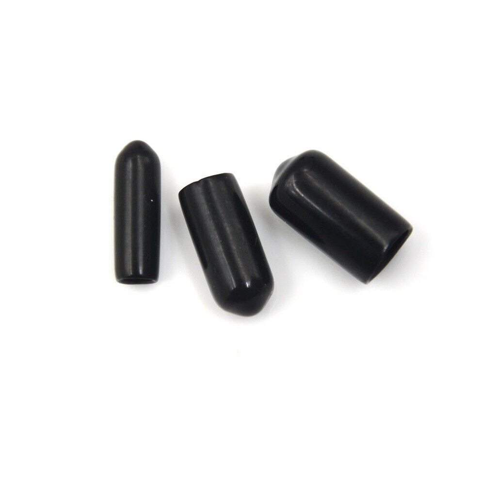 5-50PCS 3-25mm End Cap PVC Plastic Cable Wire Thread Waterproof Cover Vinyl End